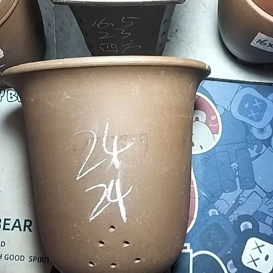 特大金钟两个花盆