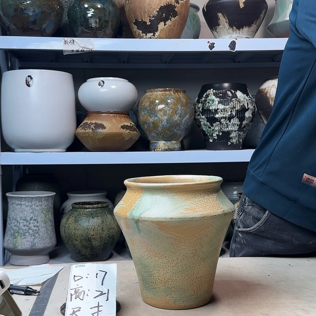 17@21 紫砂花盆尺寸