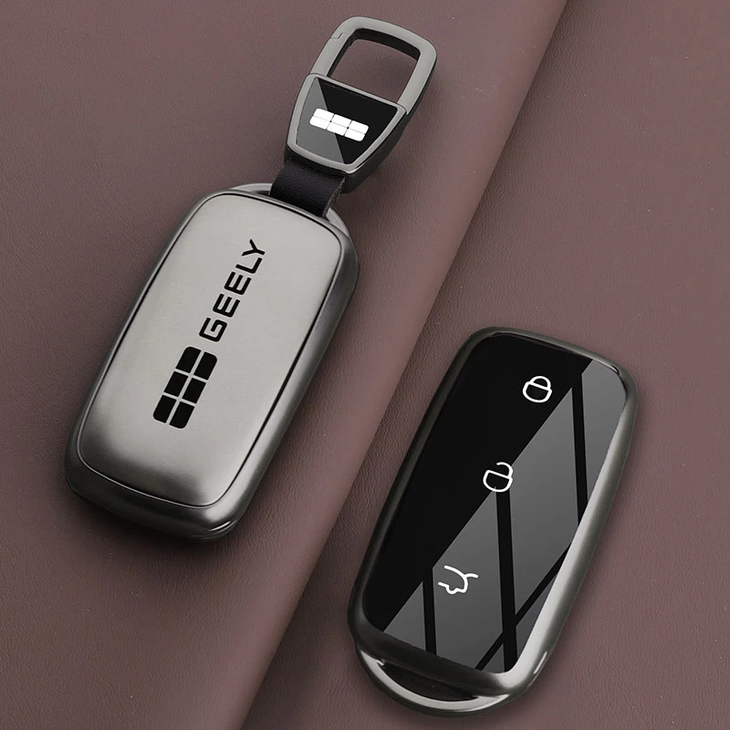 适用吉利银河E5钥匙套专用银河E5汽车遥控器保护包壳扣530远航版