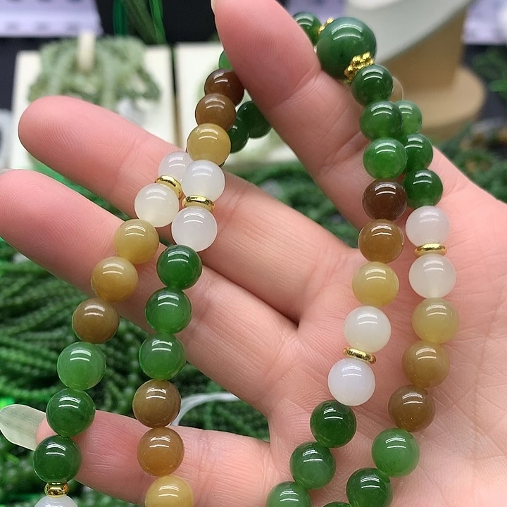 合金手链和田玉P****?8