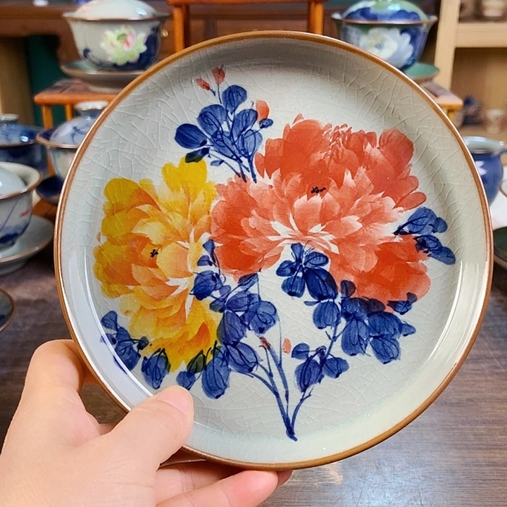 瓷片手工制作工艺精湛等