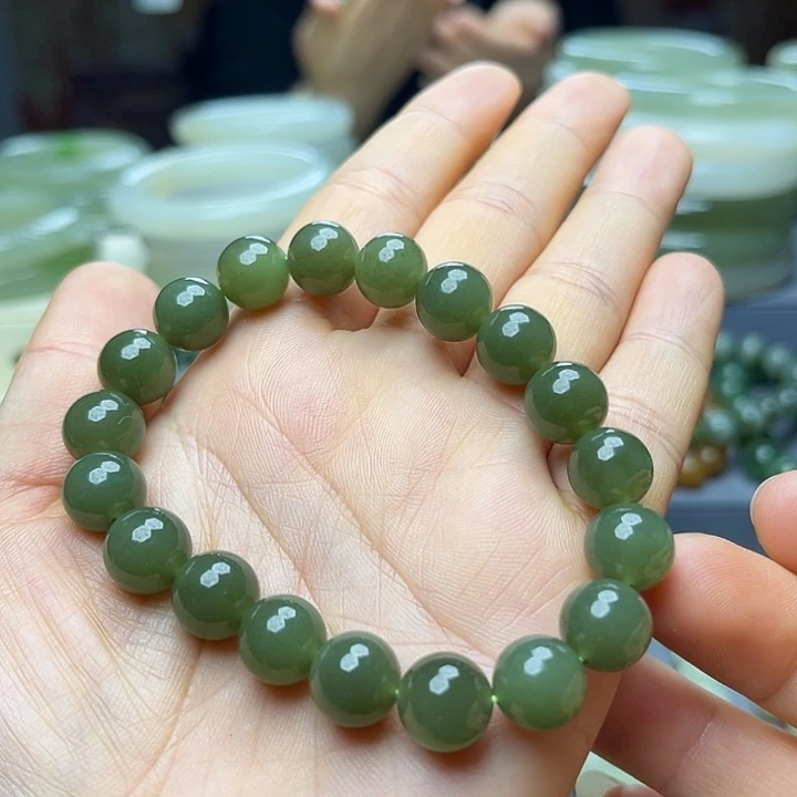 和田玉手链未镶嵌