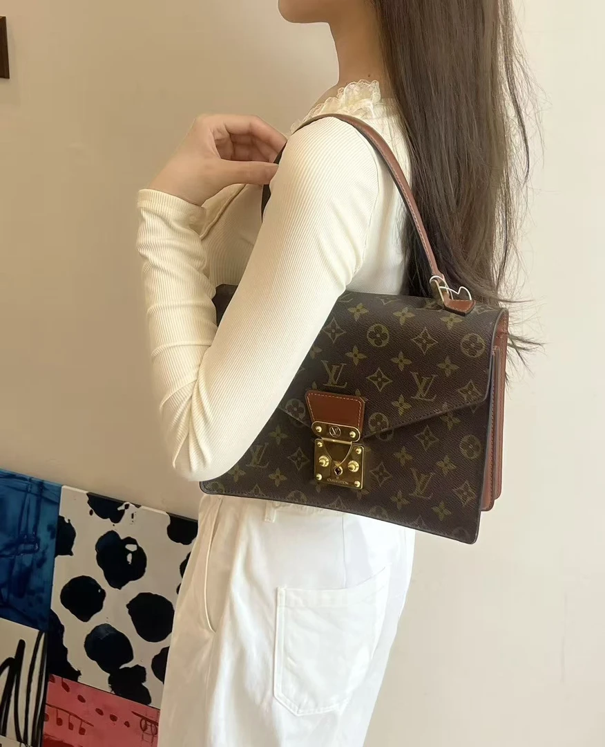 95新 LouisVuitton/路易威登 老花协和广场