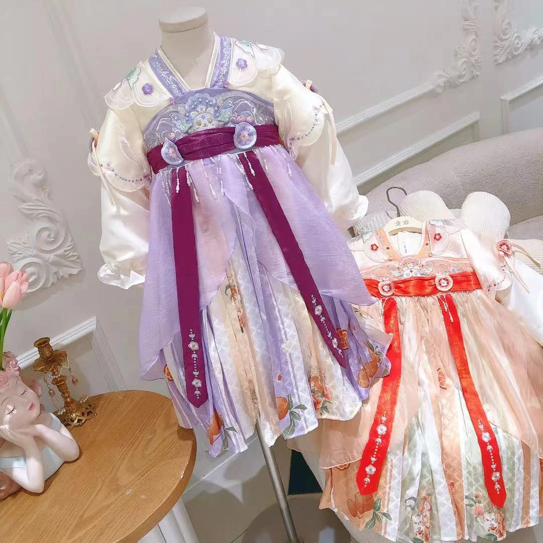 糖玉品牌高货女童连衣裙【23103】