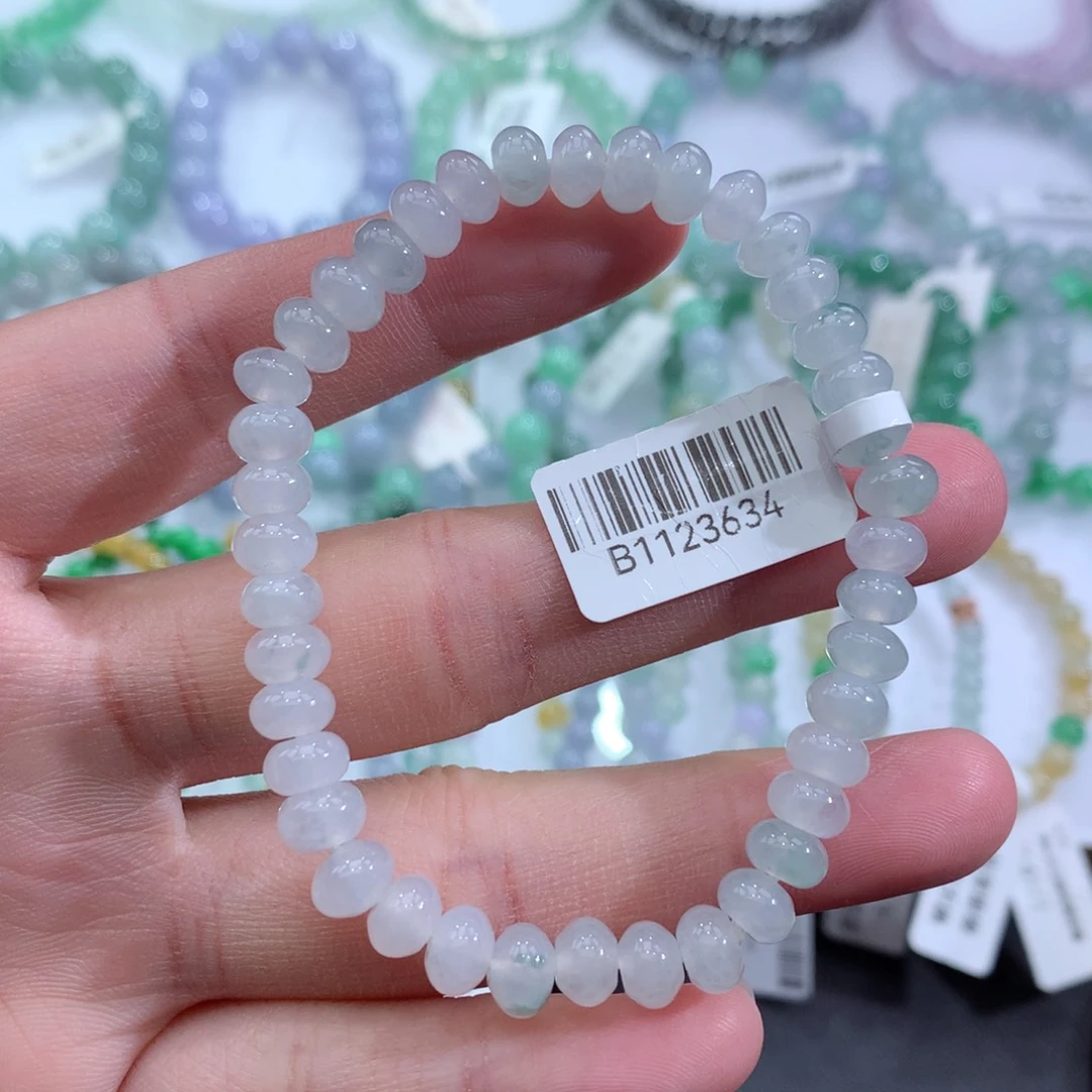 翡翠手链未镶嵌天然