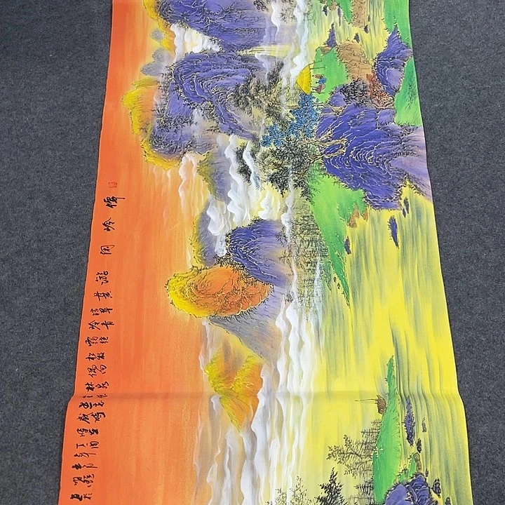 国画今天早上国画作品展示