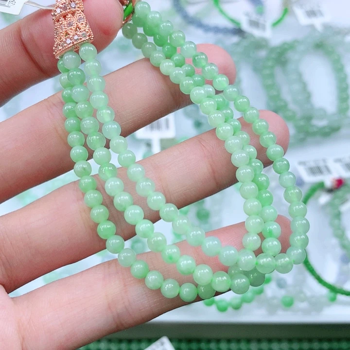 未镶嵌手链翡翠翡翠