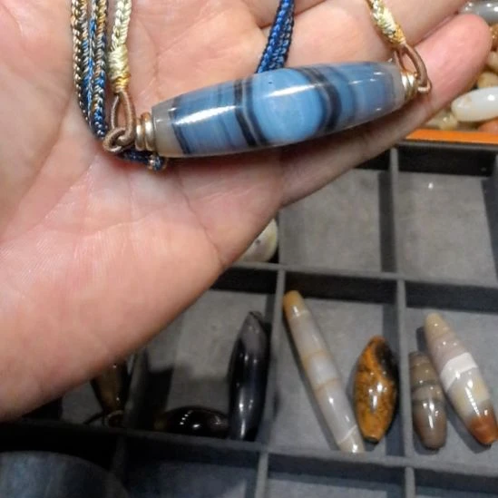 玛瑙/玉髓裸珠_ HEIMORI 天然天珠