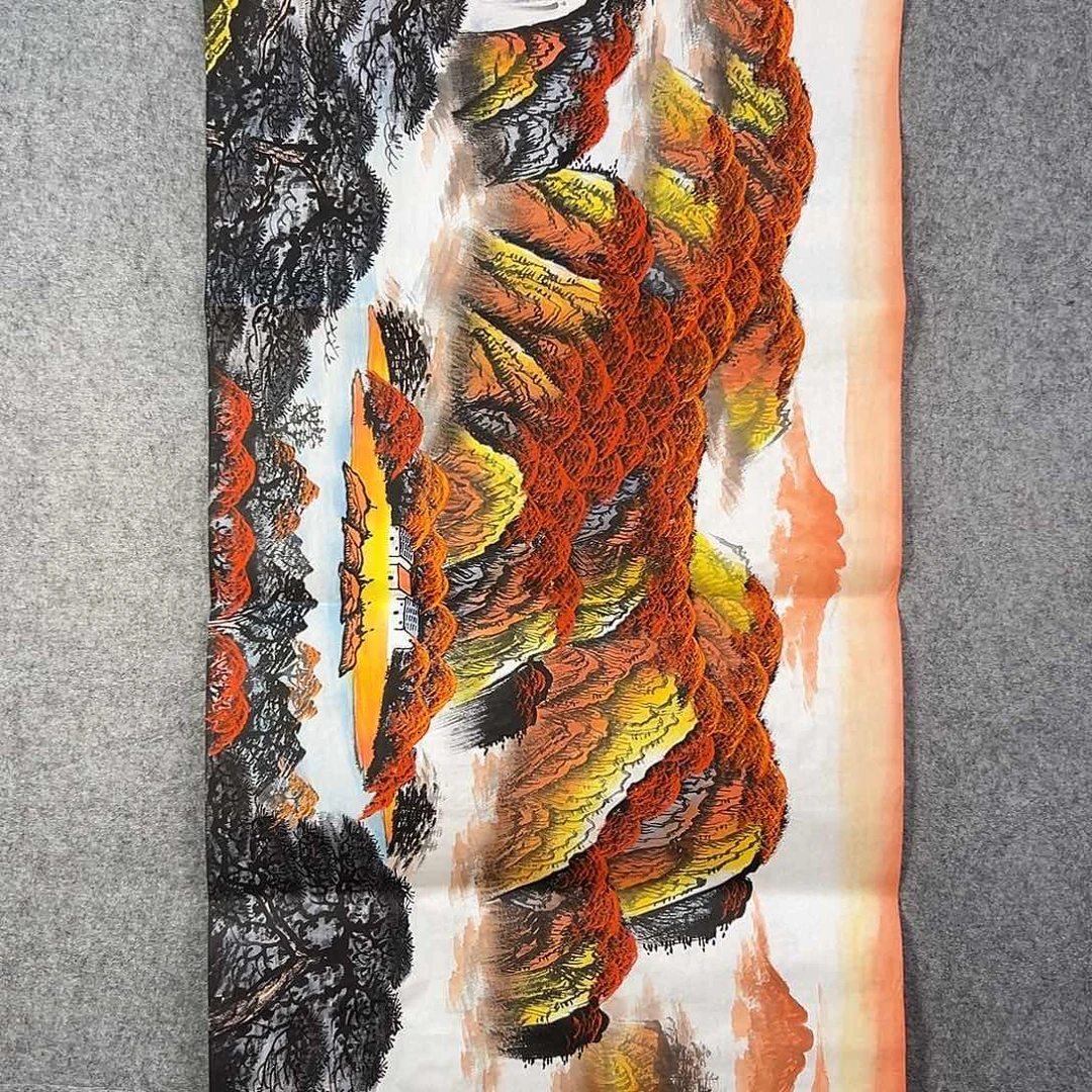 国画671 牡丹等植物生长于这里生长