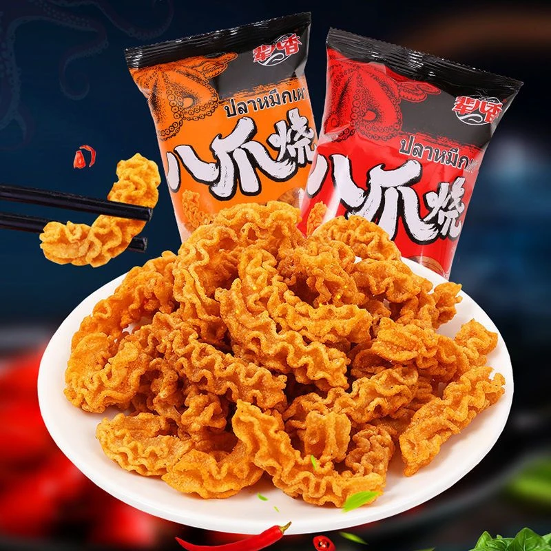 辈儿香八爪烧麻辣小零食网红休闲零食后儿时怀旧办公室小零食