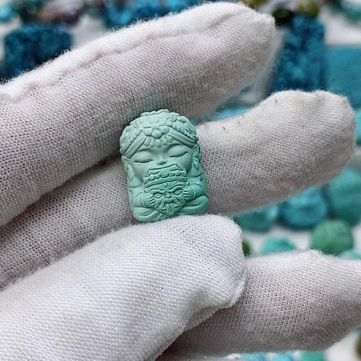 绿松石珠宝奇石未镶嵌