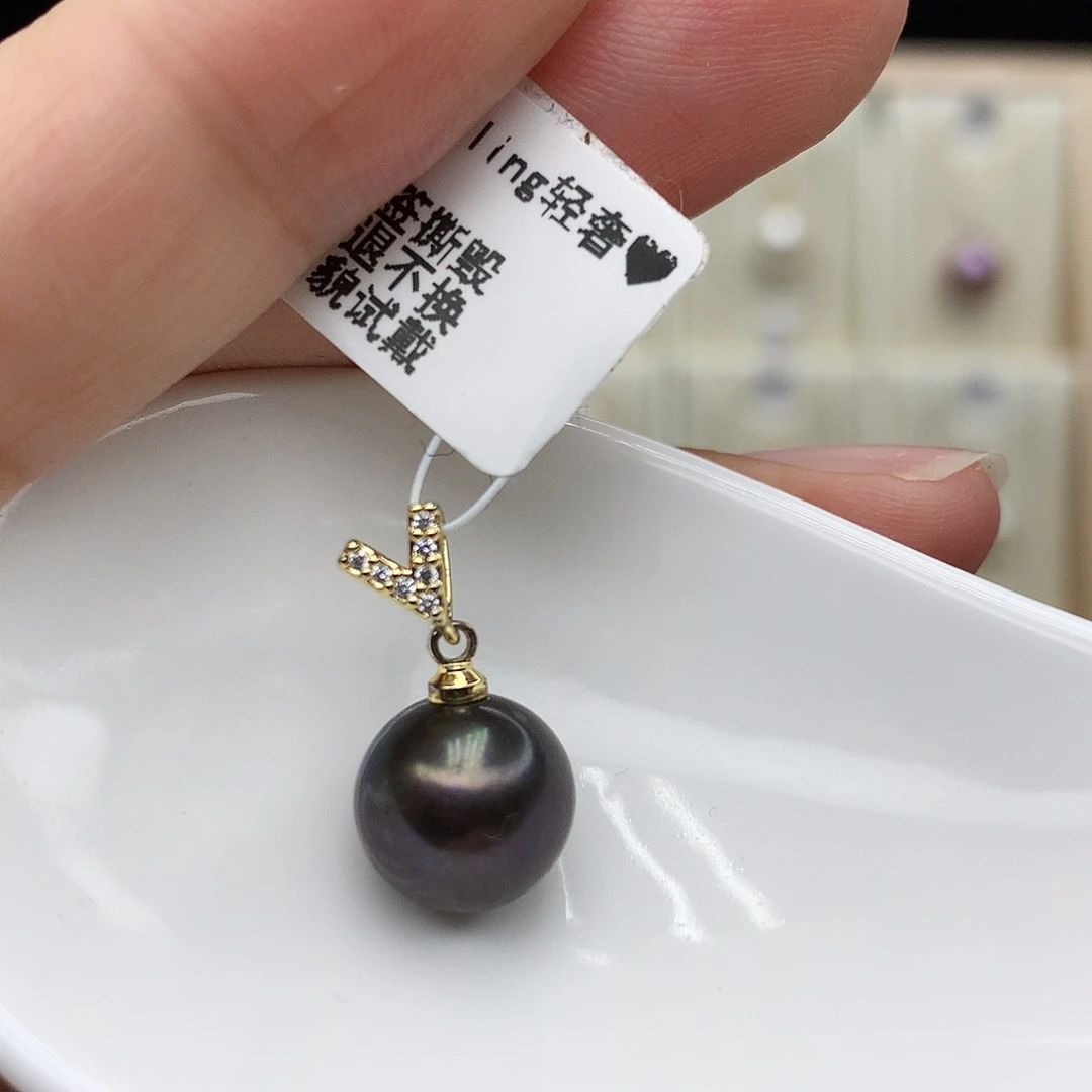 颈饰淡水珍珠合金