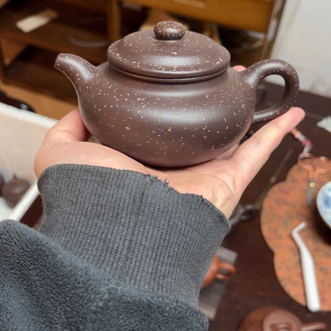 S***u紫砂茶壶大亨仿古紫砂微瑕疵