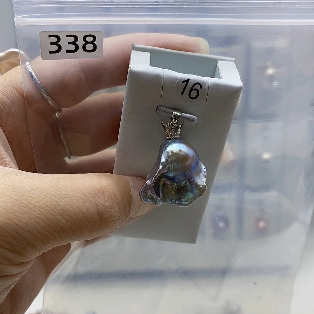 颈饰合金淡水珍珠