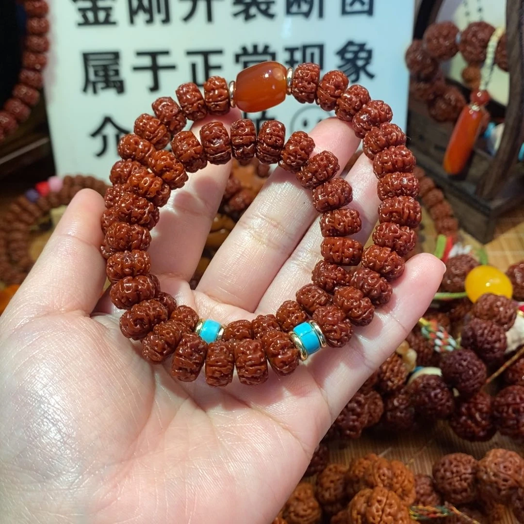 金刚菩提吊坠l****h12老树王双圈配饰