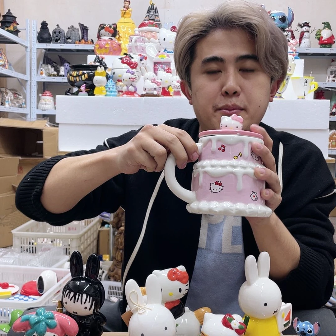 杯满28包邮瑕疵陶瓷不退不换