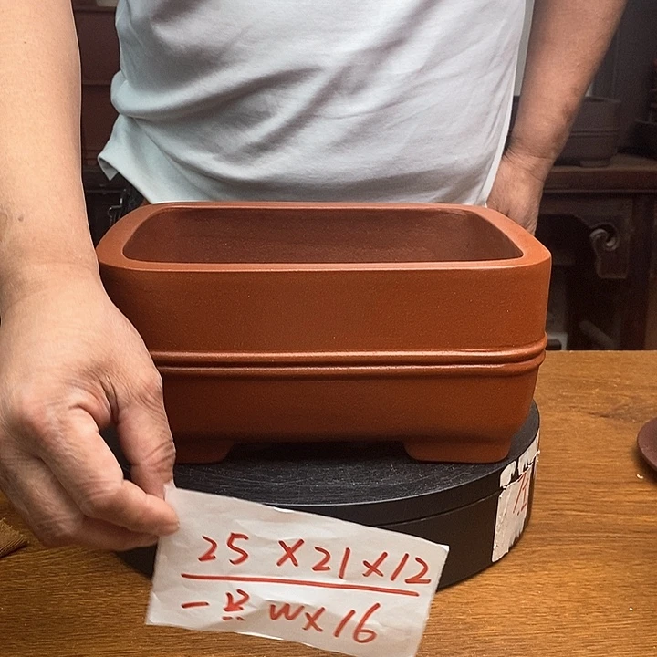 紫砂花盆货号一只WX16