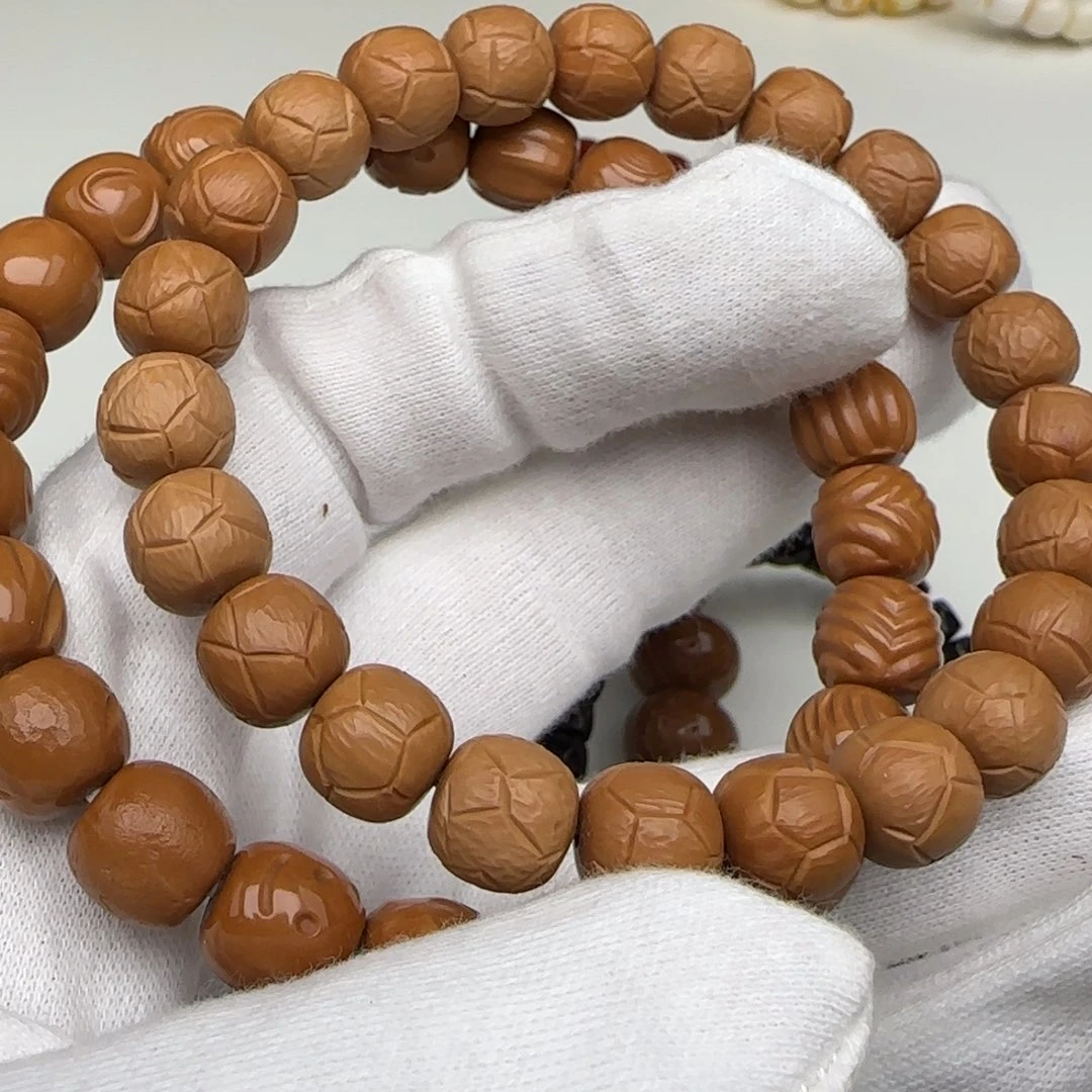 楊***里猴头核桃手串两条