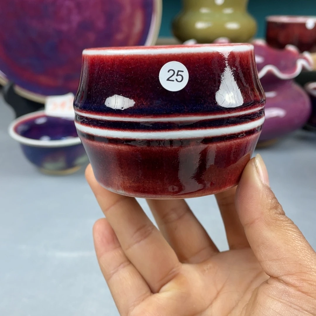 瓷片纯手工制作……微微瑕