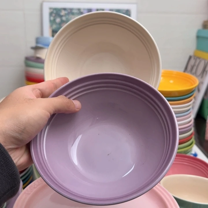 瓷片微瑕2个温哥华面碗650毫升