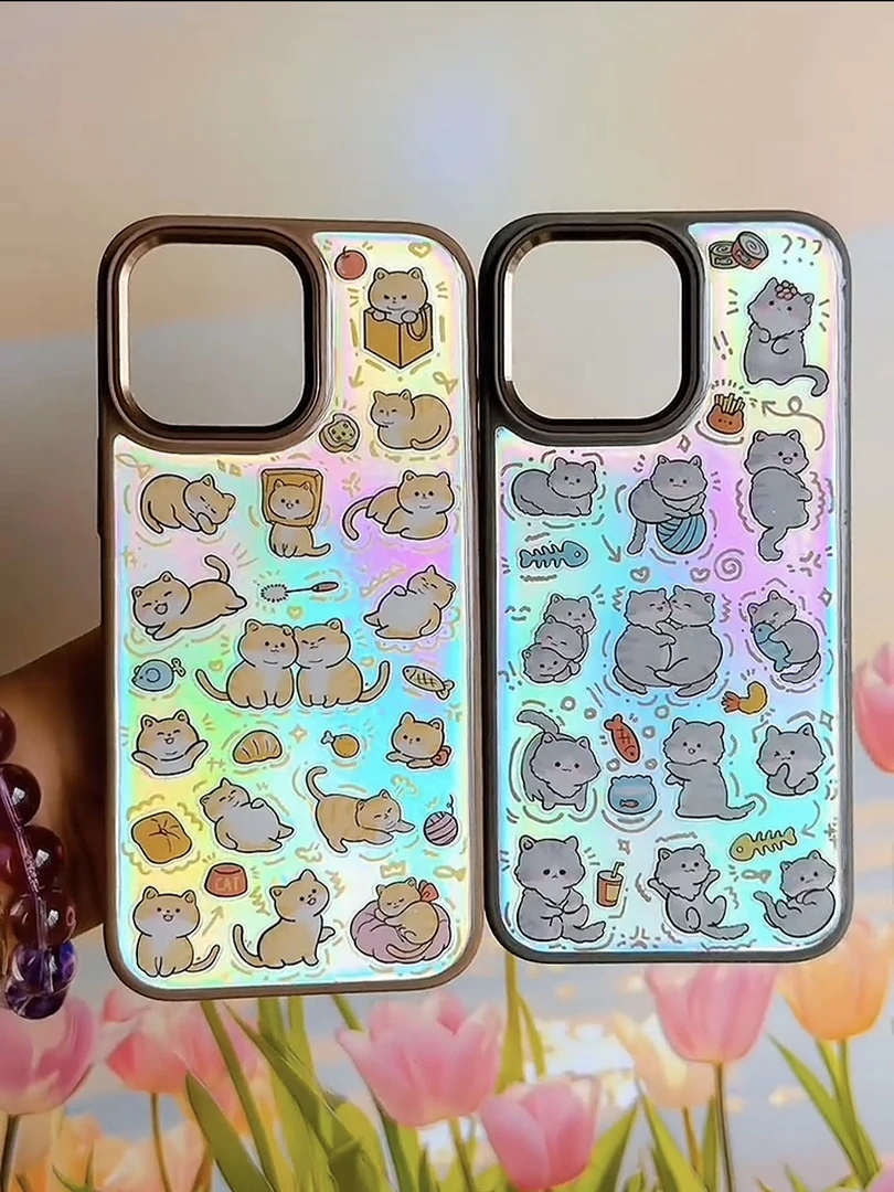 定制手机壳（手工作品，默认微瑕，介意勿拍）