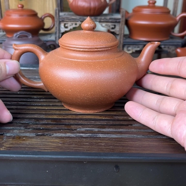 茶壶紫砂原矿紫砂手工制作