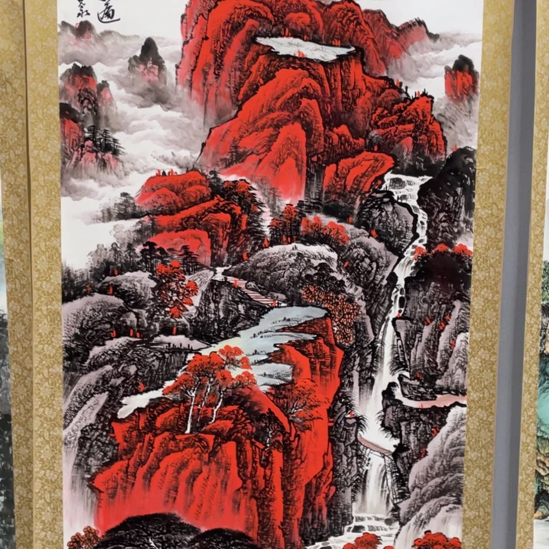 国画老师手笔手绘作品y