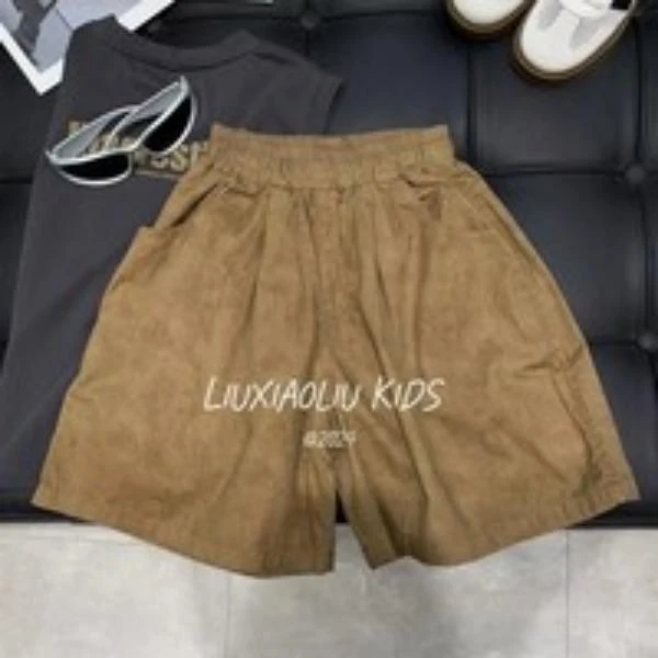 BY LIUXIAOLIU【登山跋涉】韩版潮流时尚夏季儿童五分裤6918