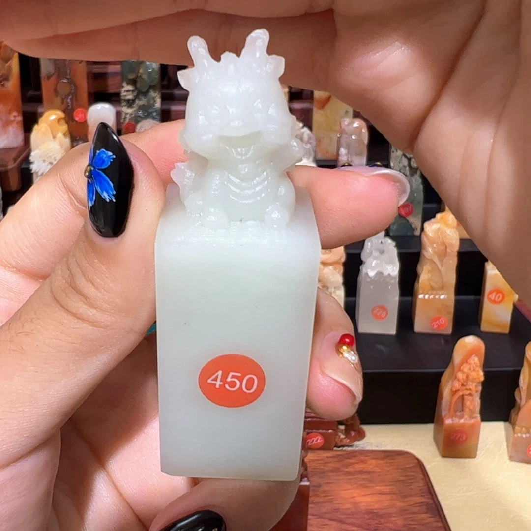 王***行昌化石印石手工制作