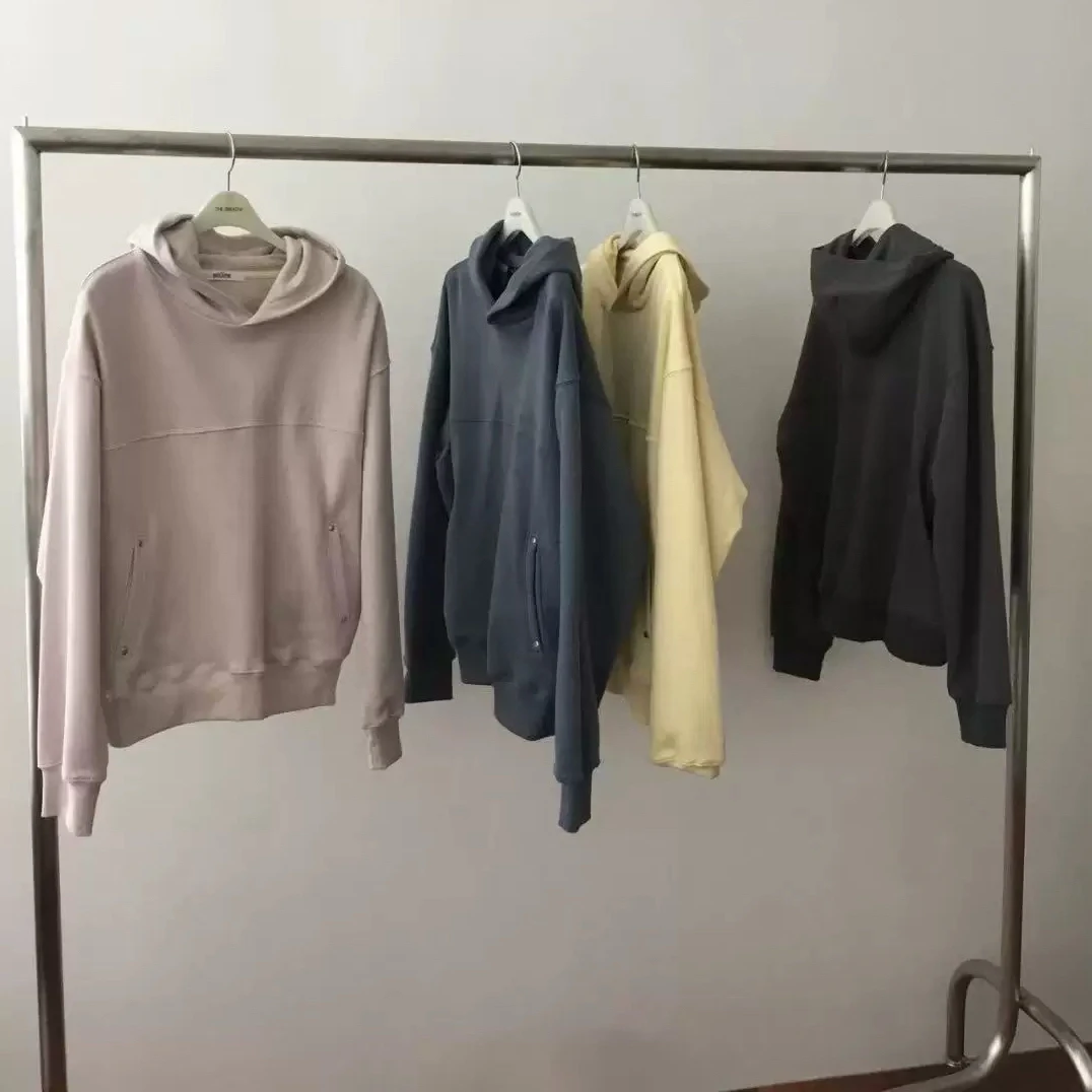 【粉风】东大门. breathe设计感宽松休闲连帽卫衣