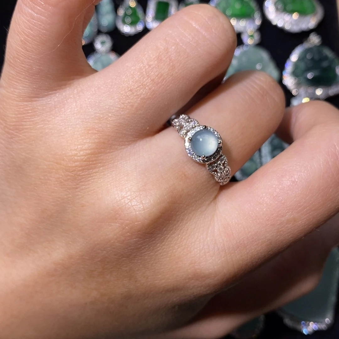 翡翠未镶嵌颈饰天然