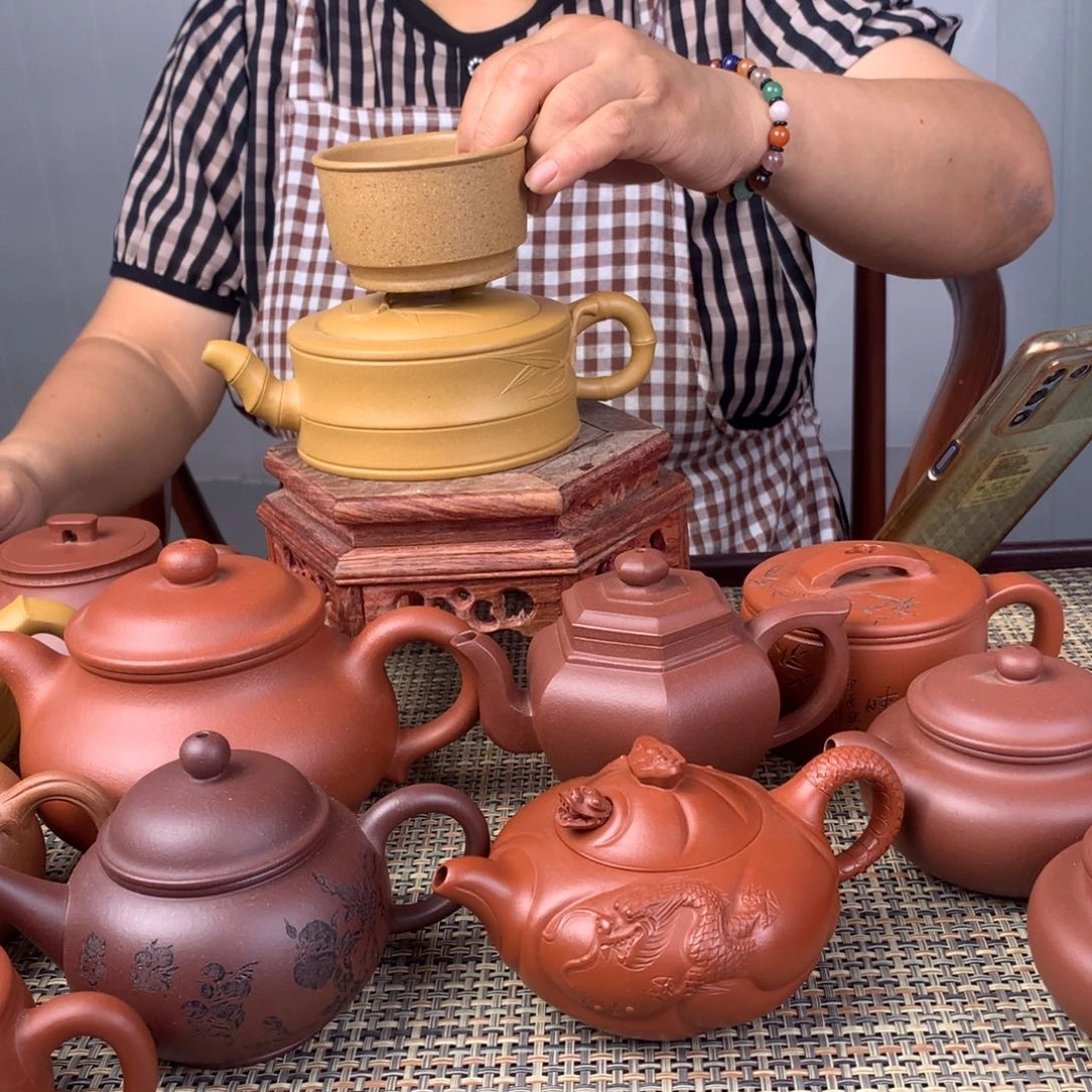 用***7茶壶紫砂宜兴紫砂壶茶壶原矿紫砂壶