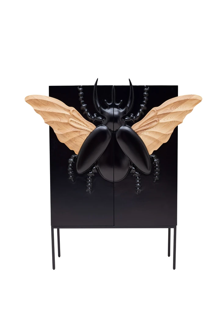 甲壳虫边柜先锋艺术美学装饰储物柜