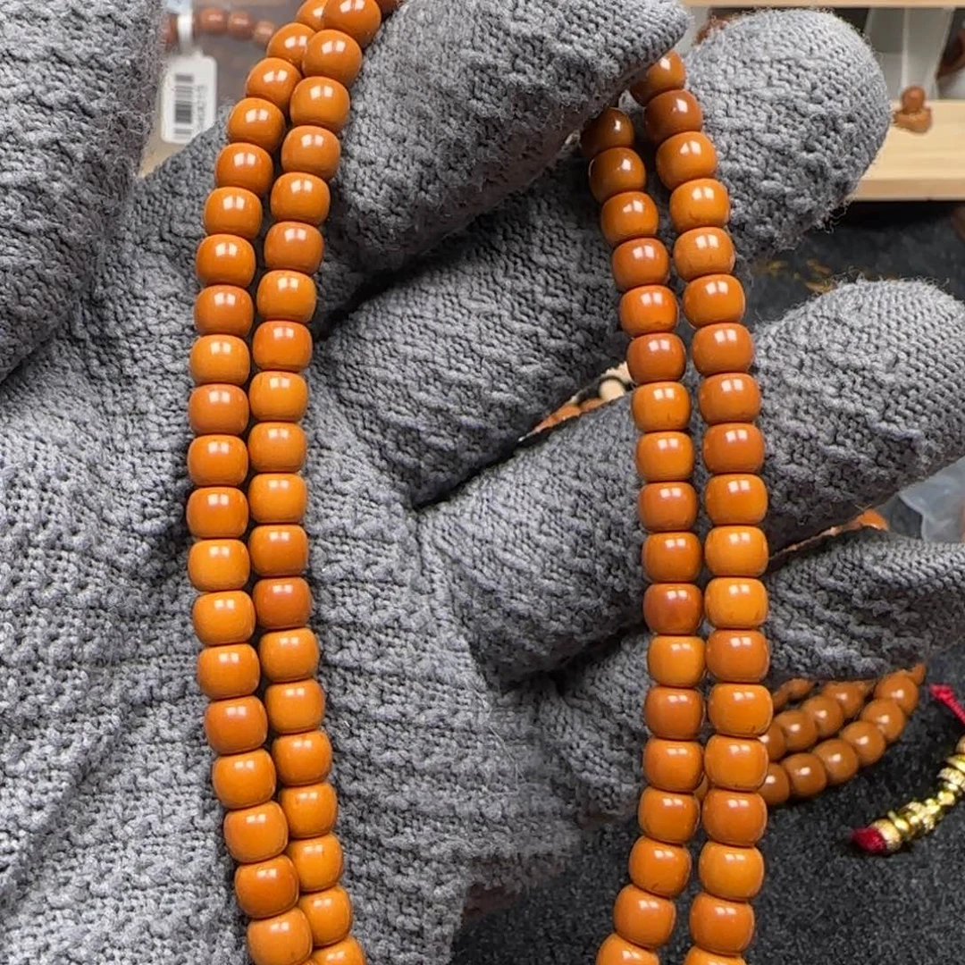 橄榄核手串老挝脖挂面无白6.2福利