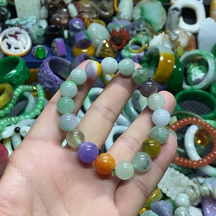 颈饰未镶嵌翡翠缅甸翡翠首饰配饰