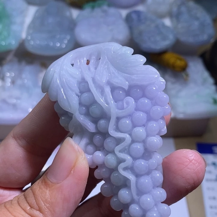 【闪购商品】颈饰未镶嵌翡翠葡萄