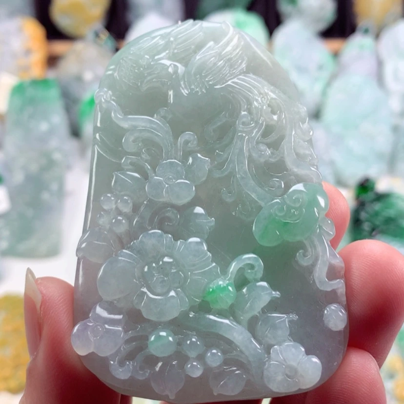【闪购商品】翡翠吊坠(不含链)未镶嵌