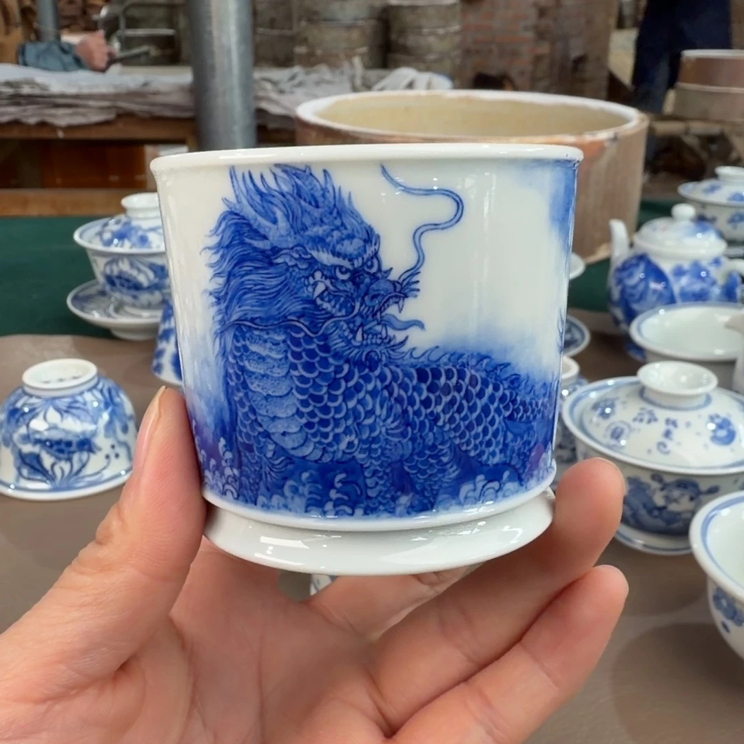 景德镇陶瓷手工手绘