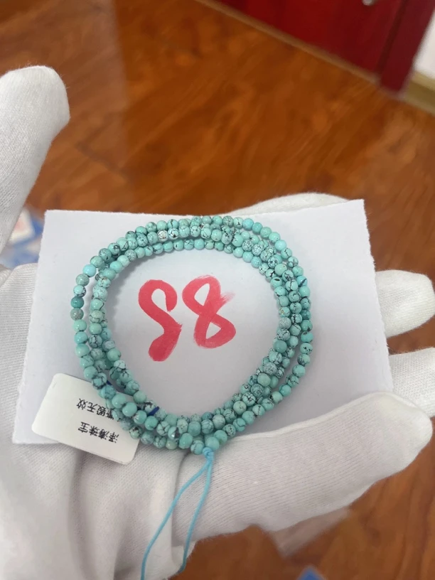 绿松石绿松石88卡3.4mm