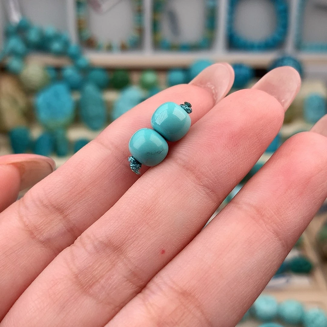 未镶嵌绿松石珠宝奇石