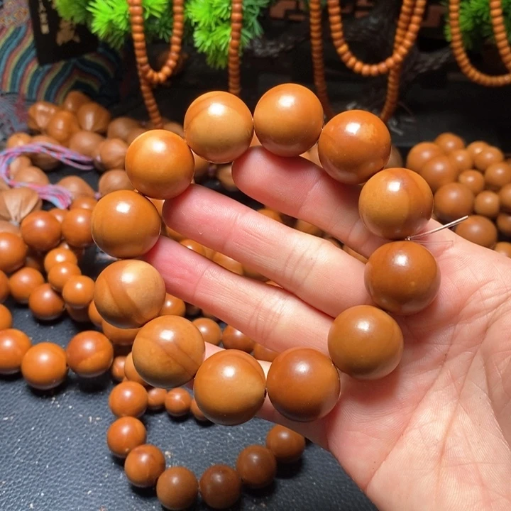 橄榄核手串1.95无补光珠