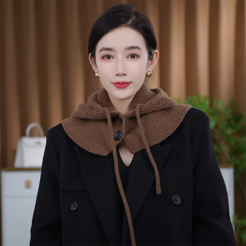 一体围脖帽保暖防风防寒秋冬多功能冬天百搭户外加厚