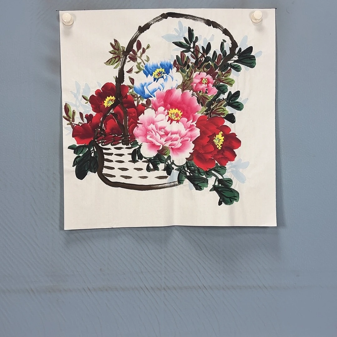 国画348 牡丹一如你初