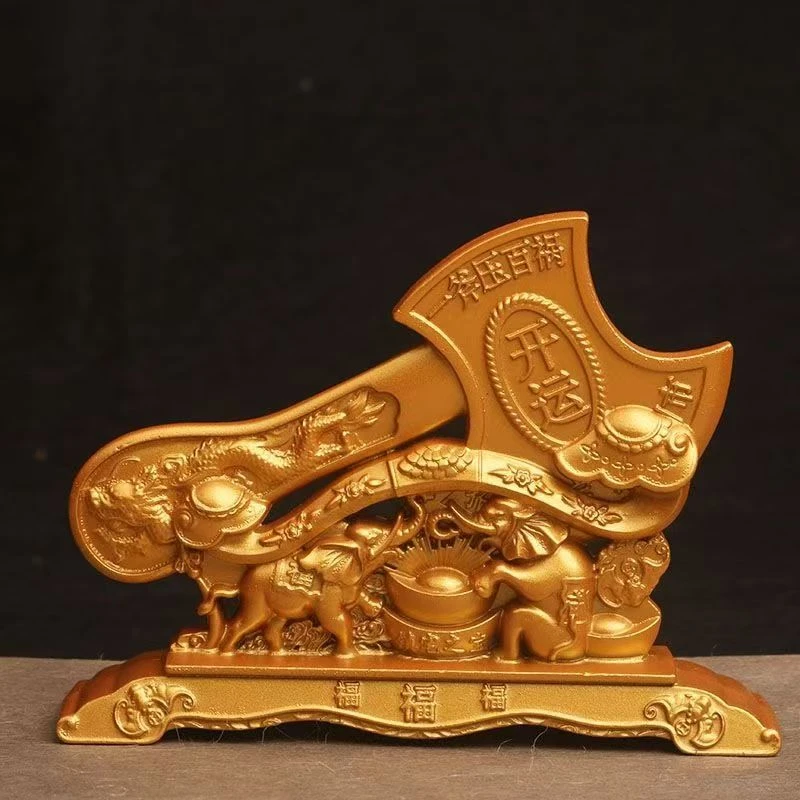 富龙专属-开运斧小摆件