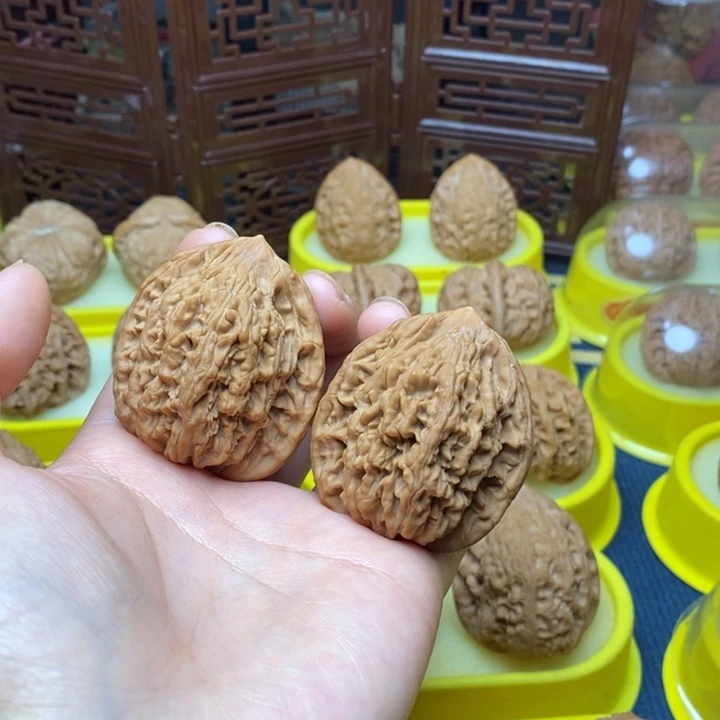 把件文玩核桃42虎头