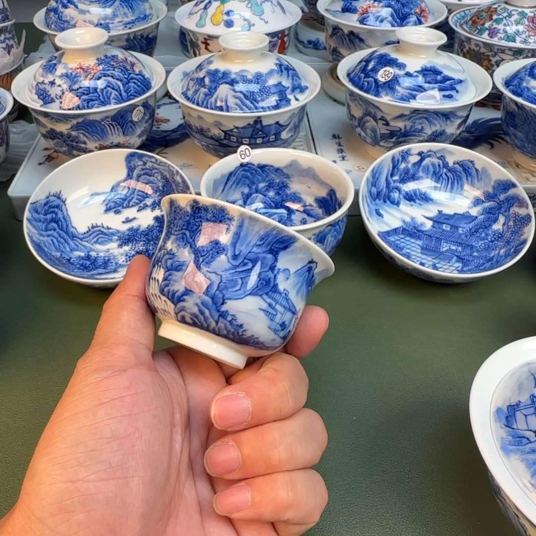 纯手工纯手绘茶具45