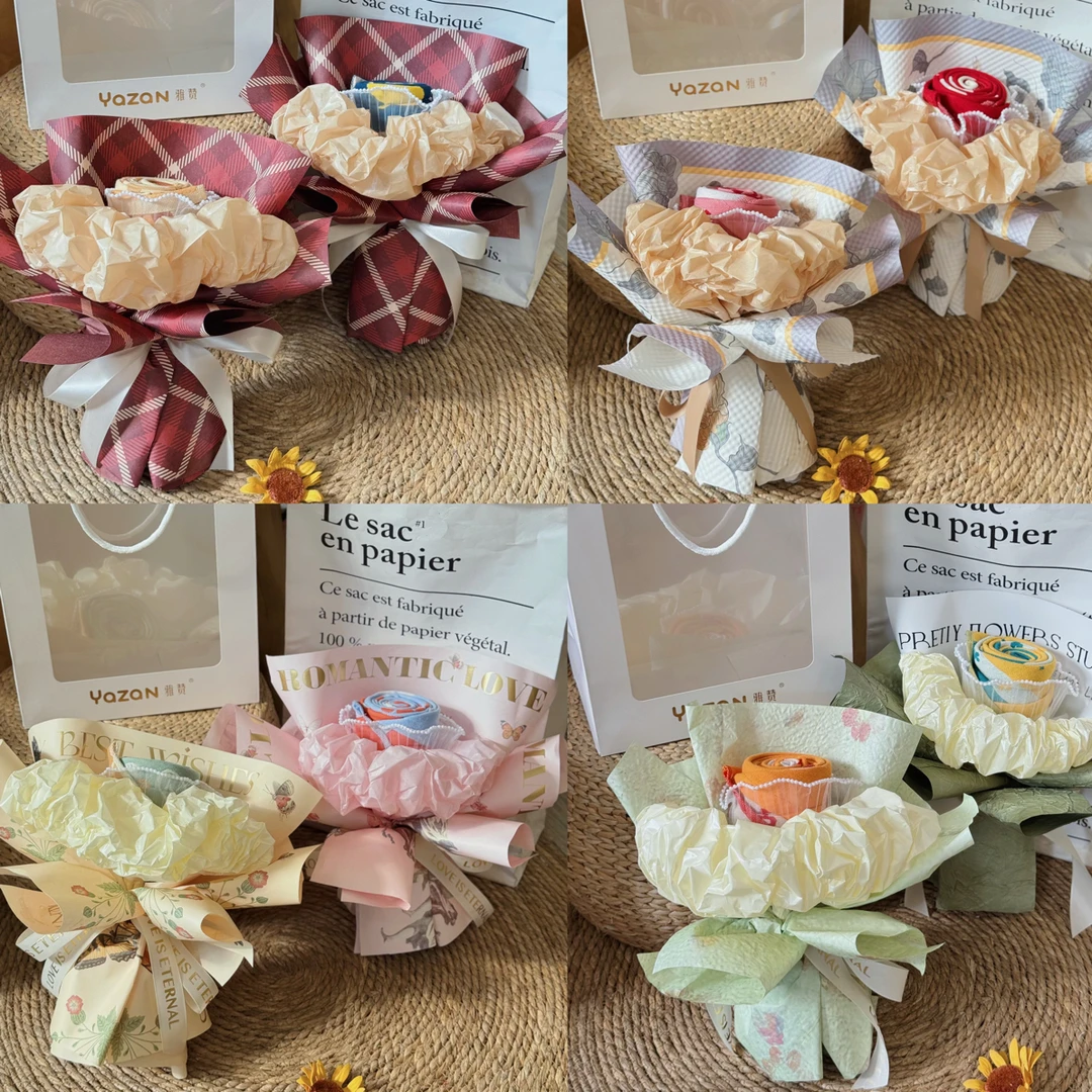 教师节礼物 | 单支大毛巾花束配礼袋