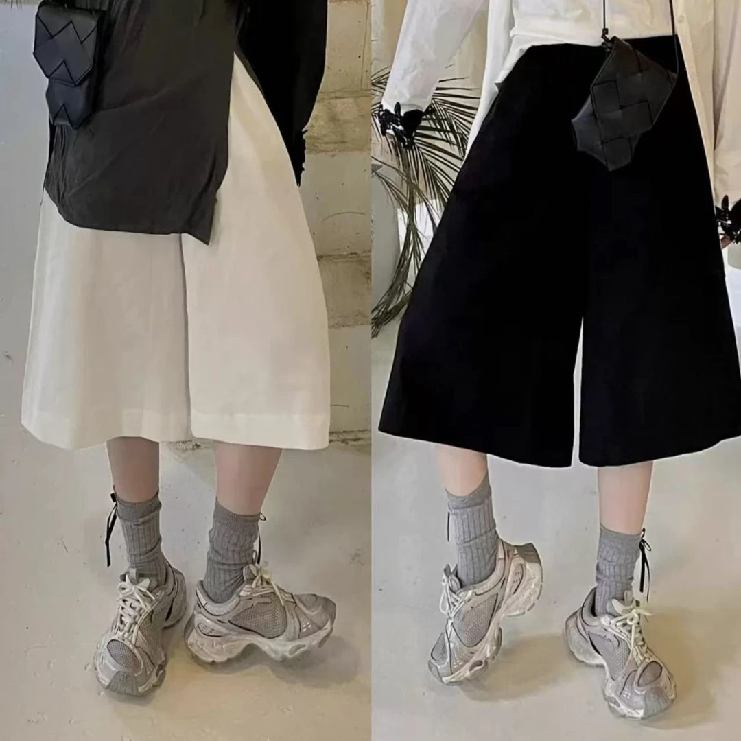 【大qian】莱赛尔牛仔大腿调性五分裤