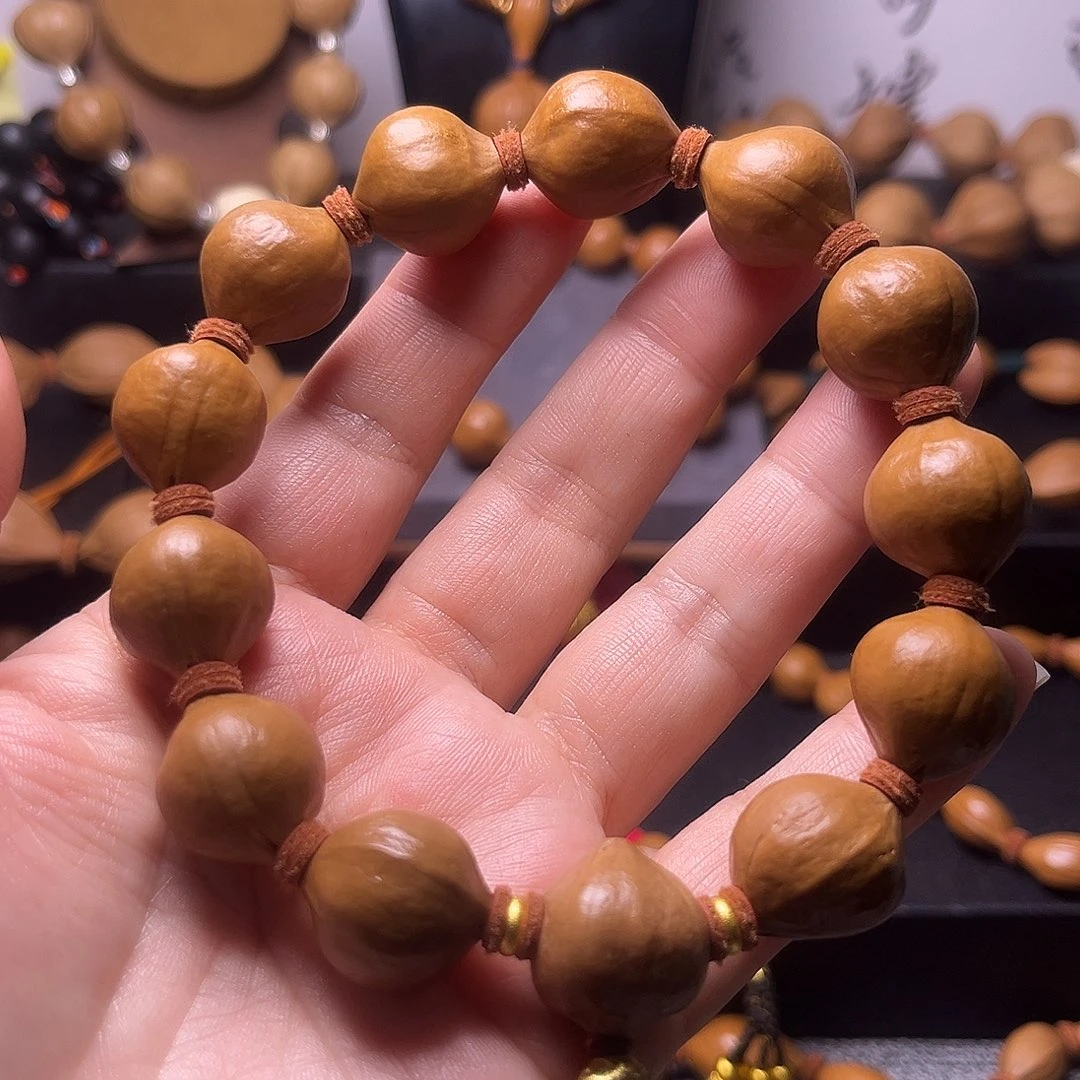 橄榄核手串梅林蜜桃臀16.17微微瑕疵看好再拍