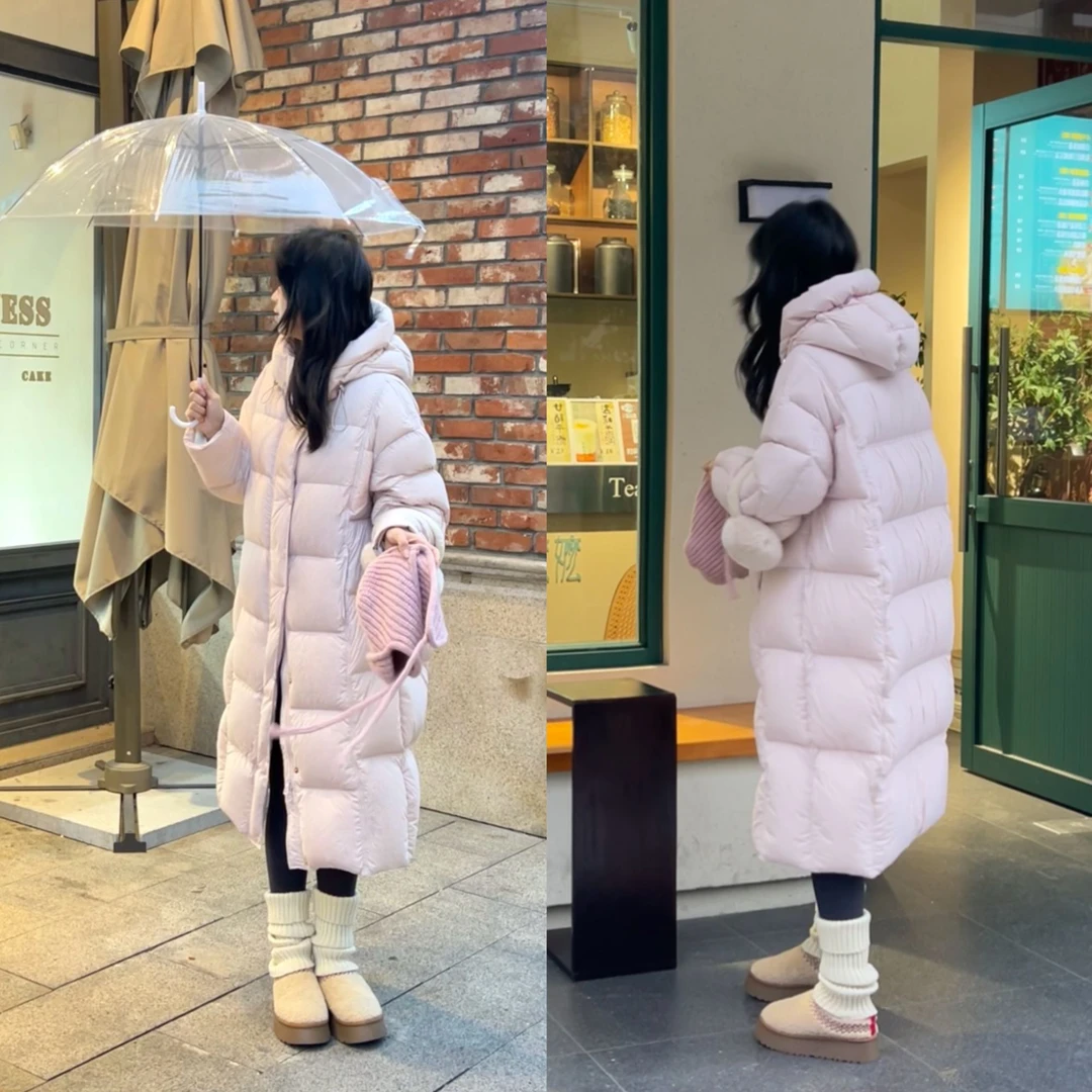 FAR  ZOOM  90白鸭绒加厚长款泡芙羽绒服